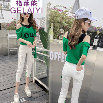 個(gè)性牛仔褲，微胖妹子的穿搭秘籍