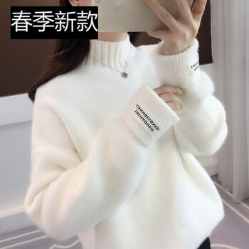 時(shí)尚高領(lǐng)毛衣，微胖女神的好幫手