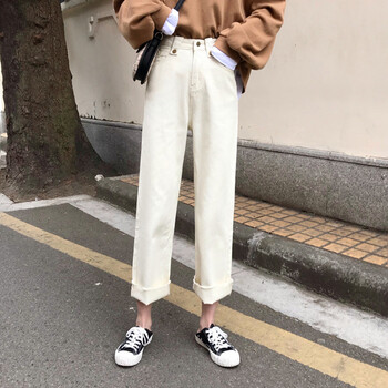 高腰休閑背帶褲，穿出你的少女心