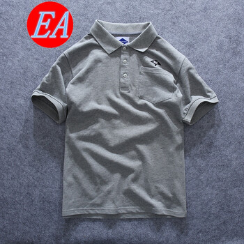 EA 短袖 男士T恤 灰色（魔鬼魚） 