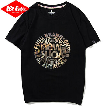 Lee Cooper 短袖 男士T恤 3220黑色T恤 