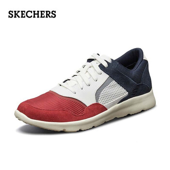 斯凱奇（Skechers）男士紅色/白色/RDW 40