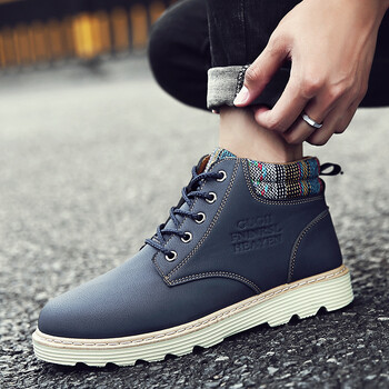 森南●潮鞋（SENNAN TREND SHOES）男士單鞋1007-藍(lán)色 41