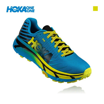 HOKA ONE ONE跑步鞋藍(lán)綠色/柑橘黃 