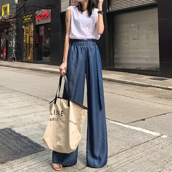 百搭微喇褲，穿出你的少女心