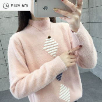 元素,新款,樣式,趨勢,毛茸茸毛衣套頭,流行