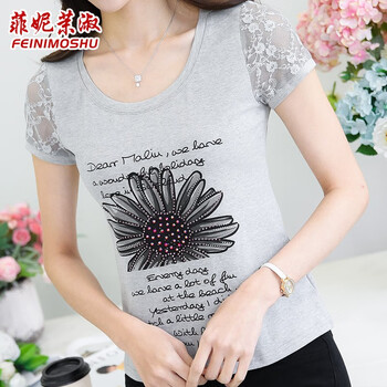 上衣,女夏,上衣,女夏,蕾絲,短袖,短袖,蕾絲,怎么樣