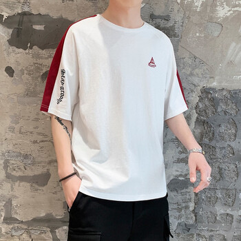花花公子（PLAYBOY） 短袖 男士T恤 DS350白色 