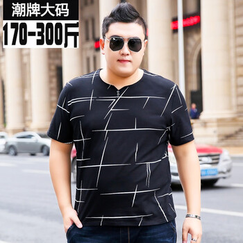 圣彼威朗（SANPIVIRON） 五分袖 男士T恤 DXTX014黑色 