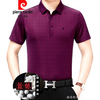 皮爾卡丹（pierrecardin） 短袖 男士T恤 3-41081959055 紅色 