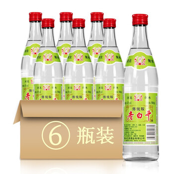 衡記62度375mL-500mL，500ml 老白干香型，老白干香