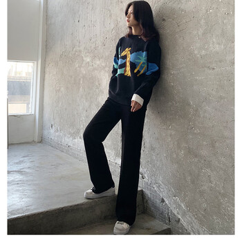 復古休閑褲，塑造優(yōu)雅女神