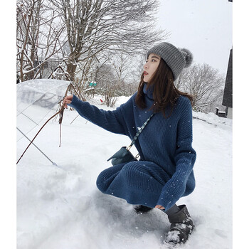 純色毛衣，打造優(yōu)雅女神