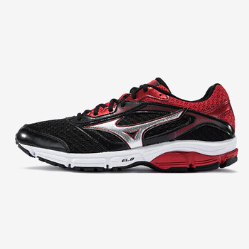 美津濃（MIZUNO）跑步鞋黑/銀/紅 39，40.5，40，41，42