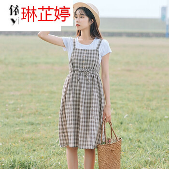 百搭條紋連衣裙，讓你美美噠