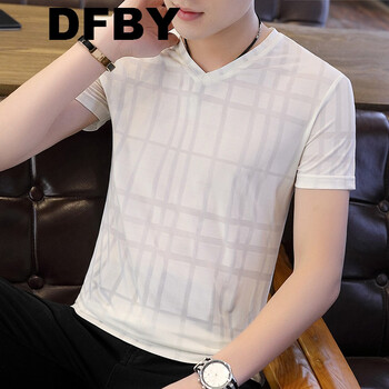 DFBY 短袖 男士T恤 2207白色 