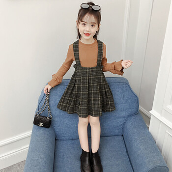 服裝棉背帶裙