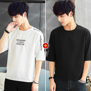 佐杰羅 五分袖 男士T恤 851白色+852黑色 