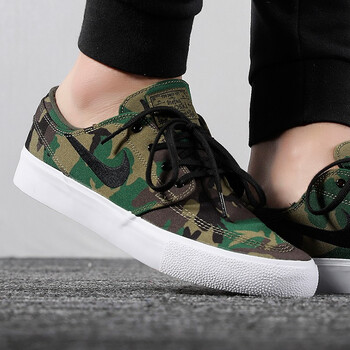 耐克（NIKE）板鞋AQ7878-201/迷彩軍綠 