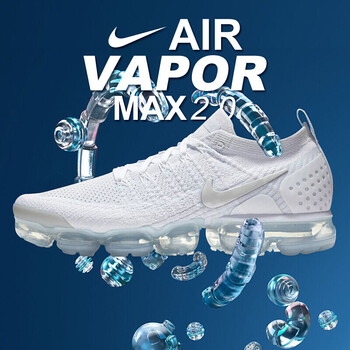 耐克（NIKE）跑步鞋白色銀標(biāo)942842-105 