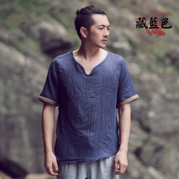 AWOL ATTITUDE WITHOUT LIMITS 短袖 男士T恤 藏藍色 