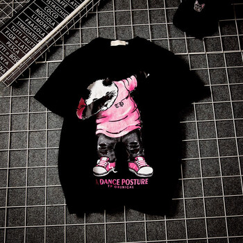 TONCY 短袖 男士T恤 7639黑色 