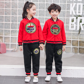 嬰兒過年服三件套
