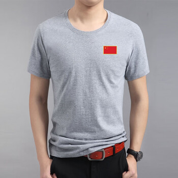 K L B ZHE 短袖 男士T恤 guoq灰色 S，XL，4XL，5XL，L，XXL，XXXL，M