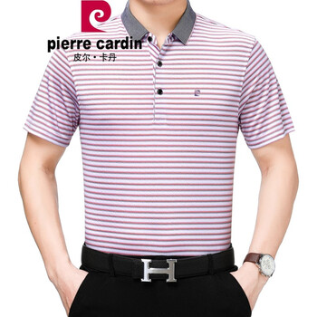 皮爾卡丹（pierrecardin） 短袖 男士T恤 粉色 