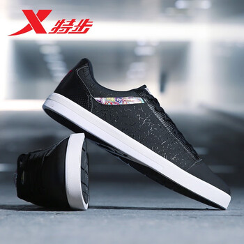 合成革板鞋XTEP