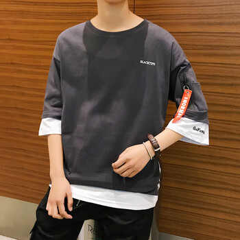 古萊登（GODLIKE） 短袖 男士T恤 深灰色 S，XL，4XL，5XL，L，XXL，XXXL，M