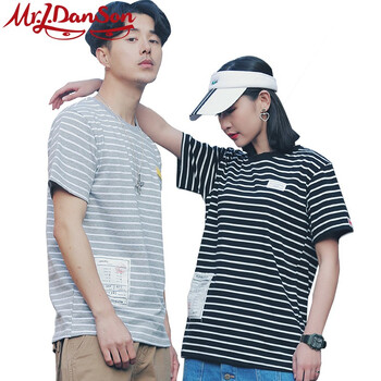 佬唐森（Mr.L.DanSon） 短袖 男士T恤 白色 