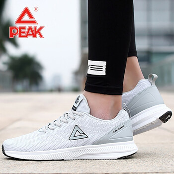 匹克（PEAK）跑步鞋淺灰  