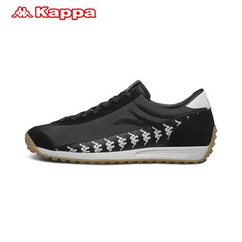 卡帕（Kappa）跑步鞋男款黑色 