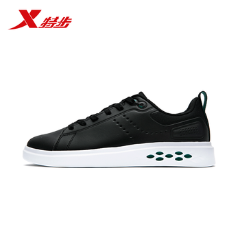 特步（xtep）跑步鞋#黑綠 
