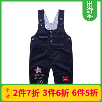 加厚貼布寶寶褲