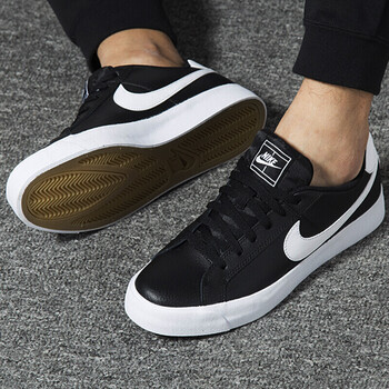 耐克（NIKE）板鞋BQ4222-002/皮革鞋面 牛津底 