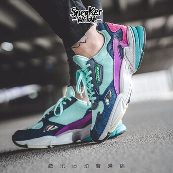 阿迪達(dá)斯（Adidas）跑步鞋湖藍(lán)色 BB9175 36