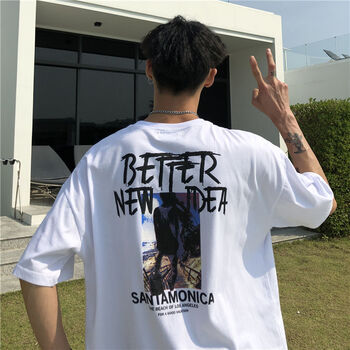 范衣于簡 短袖 男士T恤 T501BET短T 白色 