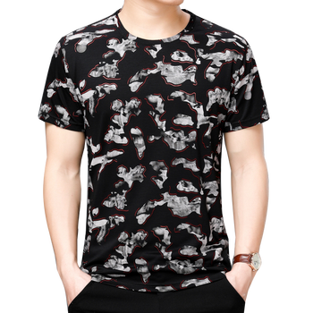 郎子才（langzicai） 短袖 男士T恤 灰色YY6005 