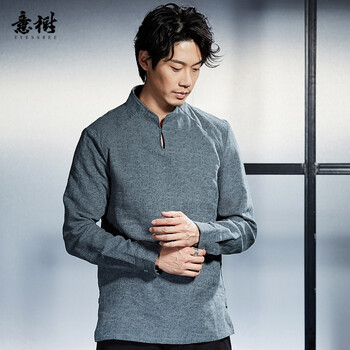 意樹(shù)（EYENSREE） 長(cháng)袖 男士T恤 松綠色 