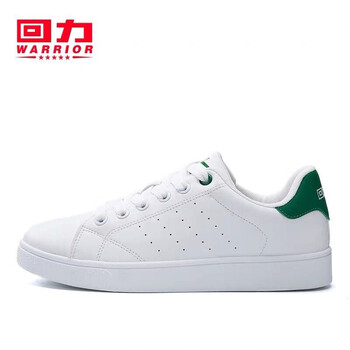 回力（Warrior）板鞋白綠色 