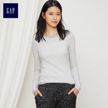 女裝莫代爾棉t恤條紋