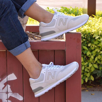 詹姆斯跑步鞋NB574-11灰白 36