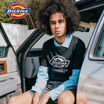dickies 短袖 男士T恤 BK黑色 