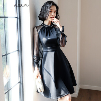 黑色顯瘦小禮服