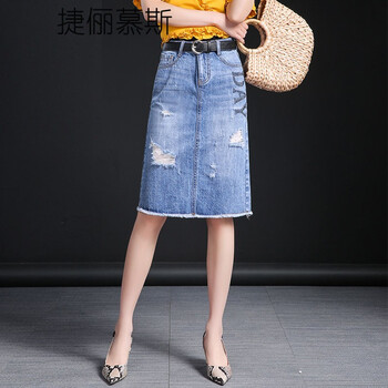個(gè)性,新款,元素,樣式,流行,趨勢(shì),包裙,牛仔