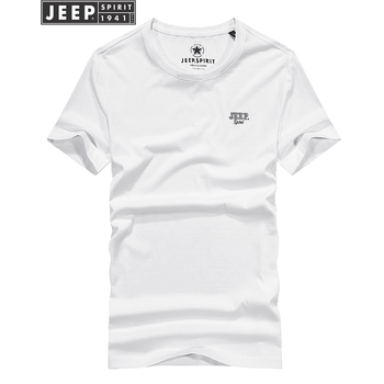 Jeep 長袖 男士T恤 白色/短袖 