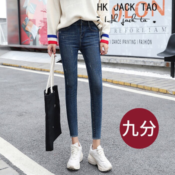 百搭牛仔短褲，微胖妹子的福音