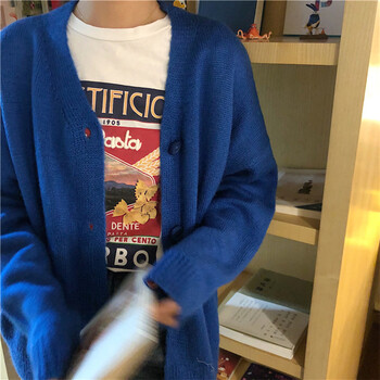 森馬女毛衣藍